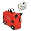 Trunki Prints Luggage and 3-pack Stickers