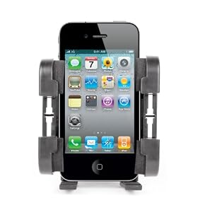 DURAGADGET Mobile Phone Mountain Bike Mount For Apple iPhone 4 With Foam Padding
