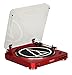 Audio Technica AT-LP60RD Fully Automatic Stereo Turntable System, Red
