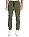 Italy Morn Men Drop Crotch Joggers Pants Sports Jogging Casual Sweatpant M Olive