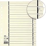 Zoom Produkt-Bild: Elba 06457CH Trennbl&auml;tter f&uuml;r DIN A4 chamois Kraftkarton (RC) 230 g/qm Inh.100