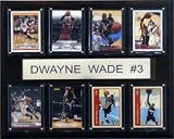 Miami Heat Dwayne Wade 12"x15" 8 Card Plaque