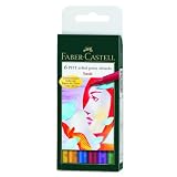 Faber-Castell - 6 feutres PITT Basic Faber-Castell - 167103par Faber Castell