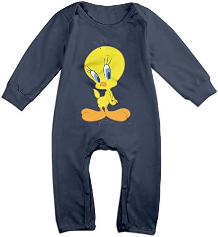 YOUD Newborn Tweety-Bird Long Sleeve Climbing Clothes 24 Months