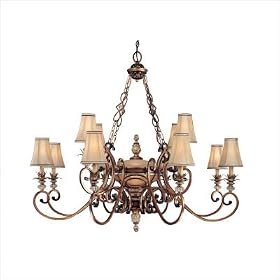 Minka Lavery Aston Court 4747-206 Large 13-LT 780w (47H x 53W) Chandelier Lighting in...