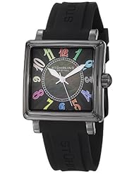 Stuhrling Original Womans 149L4R.12O61 Lumina Sport Swiss Quartz Mother of Pearl Dial Black Watch