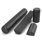 OPTP Pro Foam Roller - Axis - Black - Half Round 12" x 3"