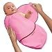 Kiddopotamus SwaddleMe Bamboo Small, Raspberry