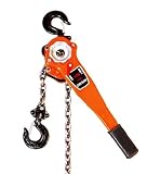 Heavy-Duty 1-1 2 Ton Lever Block Chain Hoist - 59 Lift - 72:1 Work-Advantage!
