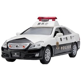 【クリックで詳細表示】ダイヤペット DK-3109 1/43スケール クラウン警らパトカー