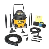 Shop-Vac 9623910 2.5-Peak Horsepower Industrial Wet/Dry Vacuum, 16-Gallon