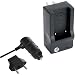 CTA MR-VF808 Mini Battery Charger Kit for JVC BN-VF808, BN-VF815, and BN-VF 23 Batteries