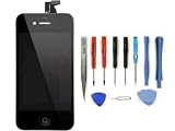 Full LCD + Touchscreen für iPhone 4 schwarz 8