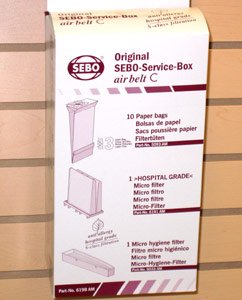Sebo Airbelt C2.1 Canister Vacuum Cleaner Service Box