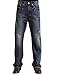 Stetson Men's Modern Fit Embossed X Stitched Jeans