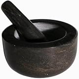 ProCook Chocolate Marble Pestle & Mortar Large 20cm