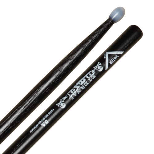 Vater Percussion 5A Drumsticks, Nylon Tip, Eternal Black