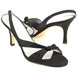 Anne Klein Neville Black slingback