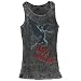 Black Sabbath Winged Demon Women's / Juniors charcoal tank top