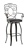 Scroll Back Bar Stool