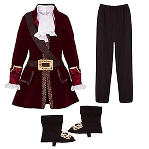 Disney Captain Hook Costume for Boys 5/6