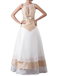 Taffeta Lace    Ball Gown  Dress With a Bow(s)