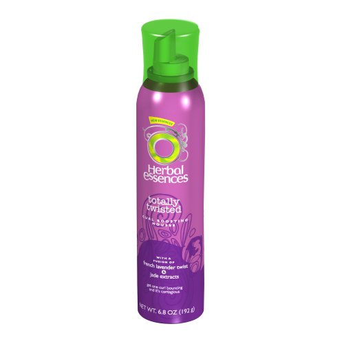 Herbal Essences Totally Twisted Curl Boosting Mousse, 6.8-Ounce Bottles (Pack of 4) by Mousses