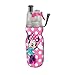 O2COOL® Licensed ArcticSqueeze® Insulated Mist 'N Sip® Squeeze Bottle 12 oz., Minnie Mouse