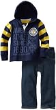 U.S. POLO ASSN. Boys 2-7 Hooded Top with Jean