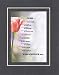 Touching and Heartfelt Poem for Other Occasions - If a Child? Poem on 11 x 14 inches Double Beveled 