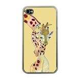 Giraffe Iphone 4 or 4s Case - Cuddles
