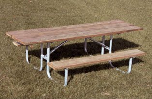Heavy Duty 158 Pressure Treated Picnic Table 6 Foot