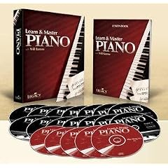 Learn and Master Piano, Original Edition, By Will Barrow, 14 DVDs, 5 Jam-Along CDs & 100+ Page Lesson Book, from Legacy Learning