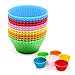 Rainbow baking cups 1 set with 6colors
