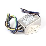 uxcell 電源ライン　EMIフィルターSH200-10A　ノイズ　サプレッサー　単相