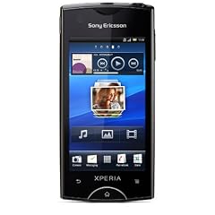 Sony Ericsson Xperia ray Smartphone (8,4 cm (3,3 Zoll) Display, Touchscreen, 8 MP Kamera, Android 2.3 OS) schwarz