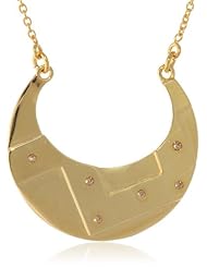 Viento Sahar Gold Plated Pendant Necklace, 31.5"