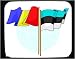 Mouse Pad with Estonia, international, Romania
