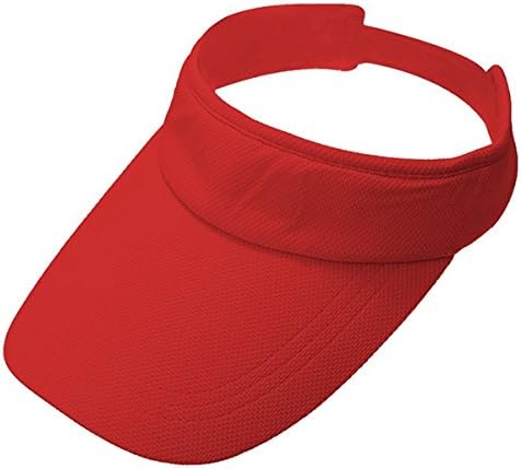 Unisex Sun Cap Golf Sport Fishing Hat Adjustable Tennis Beach (Red)