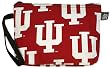 IU Indiana University Hoosiers Logo Makeup Pouch-Travel Clutch - Coin Purse Wristlet Make up Cosmetic Beauty Bag Best Unique Small Gifts for Women Woman Ladies Girls or College Students