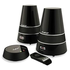 Wireless Funklautsprecher Stereo Aktiv Drahtlose Boxen Funk-Lautsprecher Innen/Au�en Spritzwasserfest Cordless Outdoor-Indoor Funkboxen Speaker Mp3 (SCHWARZ)