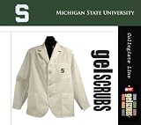 NCAA Michigan State Spartans - Gelscrubs Short Labcoat