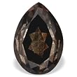 0.60 carat VVS1 Best Clarity Loose Cognac Red Color Pear Shape Diamond Solitaire