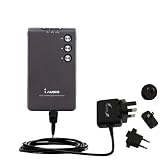 International Wall / AC Charger for the Cowon iAuidio M3L - Gomadic Brand w/ TipExchange Technology