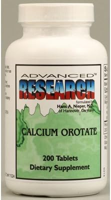 Nutrient Carrie Roasted Advanced Research Calcium Orotate - 200 Tablets