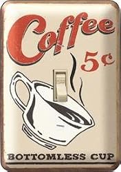 Schonberg Coffee Metal Switch Plate Cover