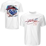 Checkered Flag Kurt Busch Miller Lite T-Shirt