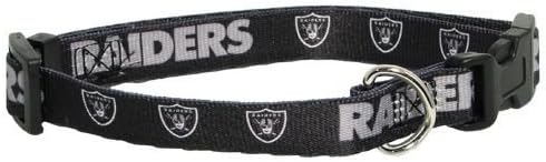 Oakland Raiders Pet Dog Adjustable Collar All Sizes
