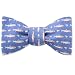 Men's Trout And Flys Silk Freestyle Bowtie by Alynn Bowties in your choice of colors