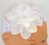 Celeste Baby Flower Headband (White)